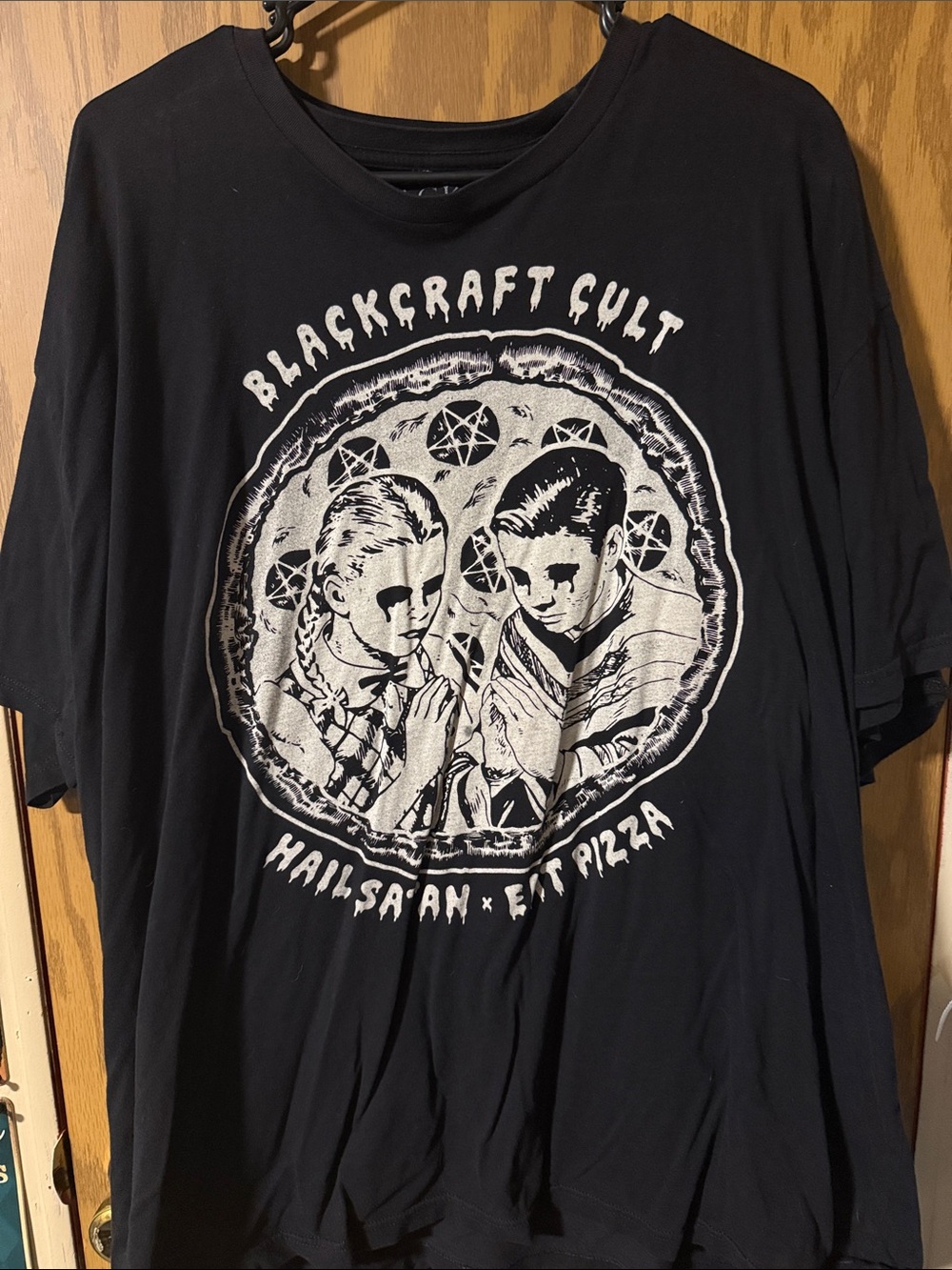 Blackcraft Cult Men's Black Graphic Short-Sleeve Tee